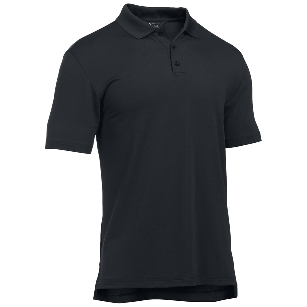 Under Armour Men's Black Tactical Performance Polo