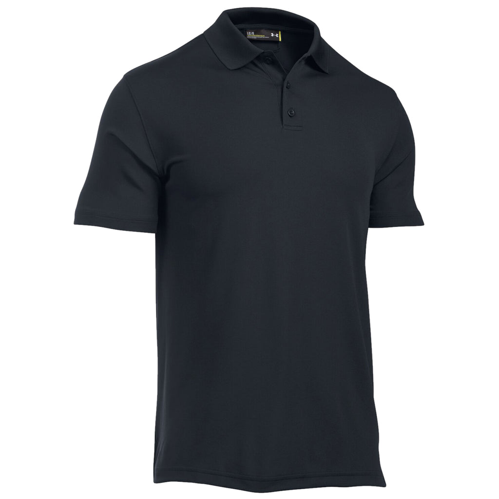 Under Armour Men's Dark Navy Blue Tactical Performance Polo