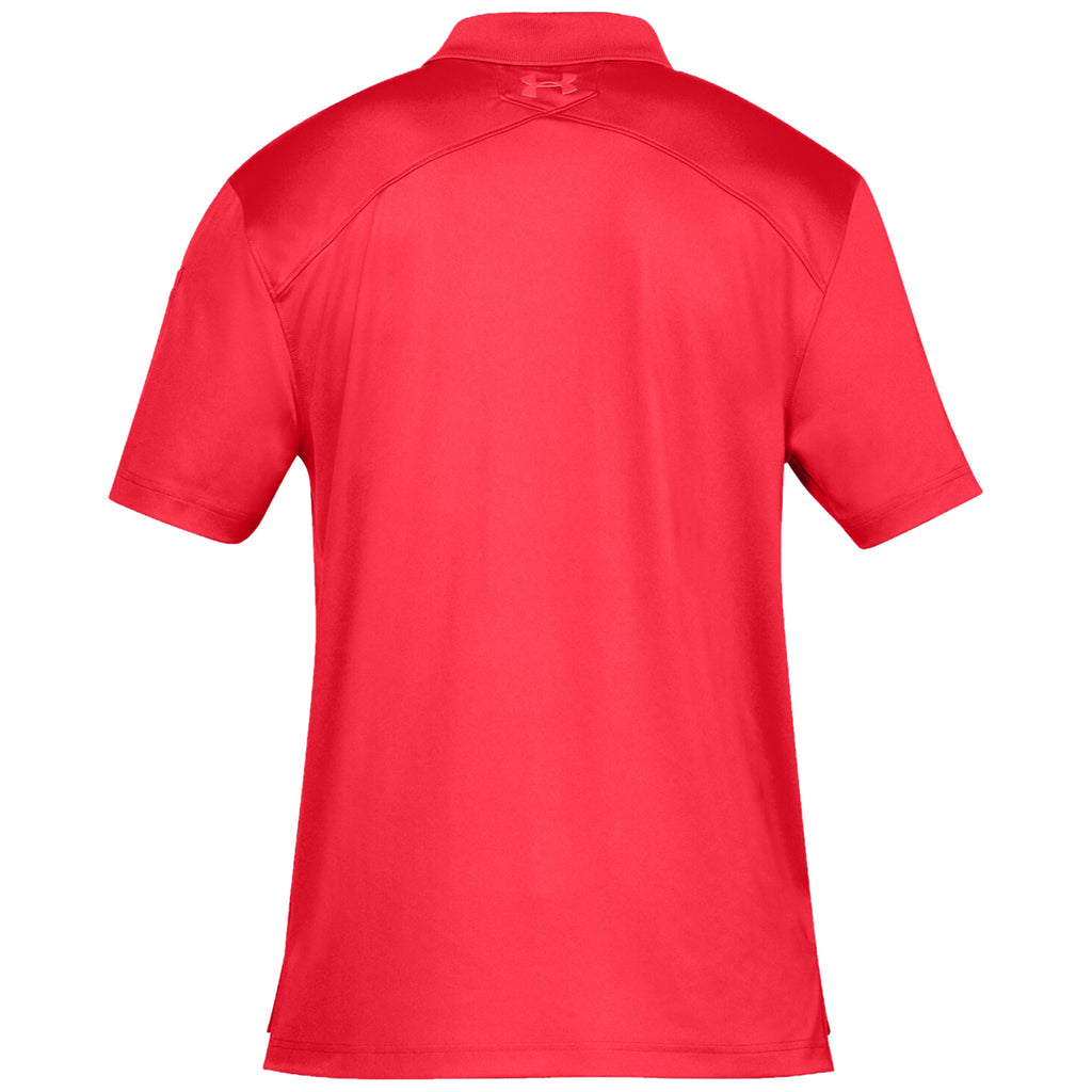 Under Armour Men's Red Tactical Performance Polo