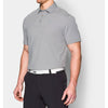 Under Armour Men's Grey Charged Cotton Scramble Polo