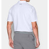 Under Armour Men's White Charged Cotton Scramble Polo