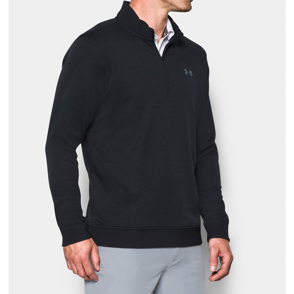 Under Armour Men's Black UA Storm Sweater Fleece Quarter Zip