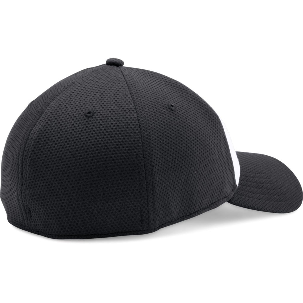 Under Armour Black/White Color Blocked Blitzing Cap