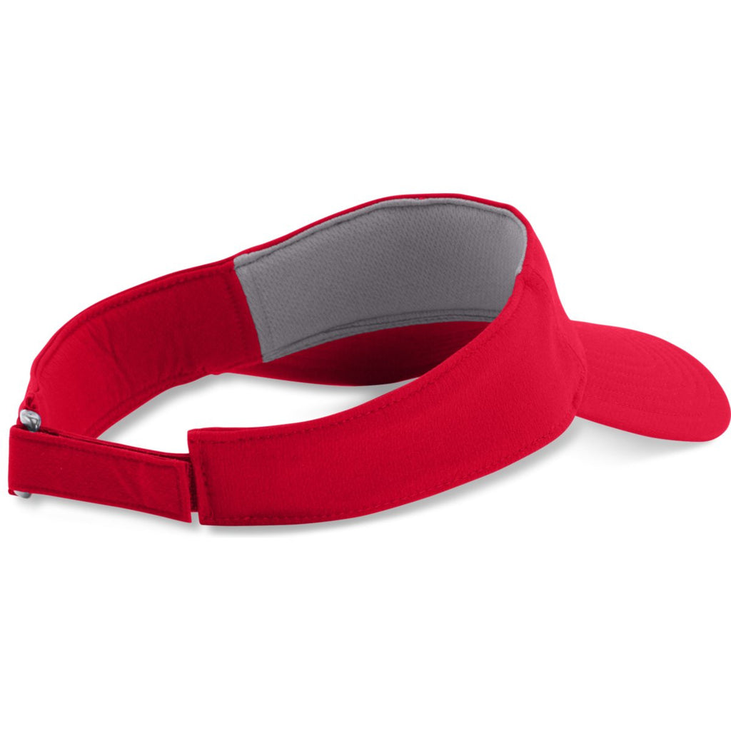 Under Armour Men's Red Team Visor