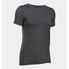 Under Armour Women's Carbon Heather UA Heat Gear Armour Short Sleeve