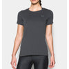 Under Armour Women's Carbon Heather UA Heat Gear Armour Short Sleeve