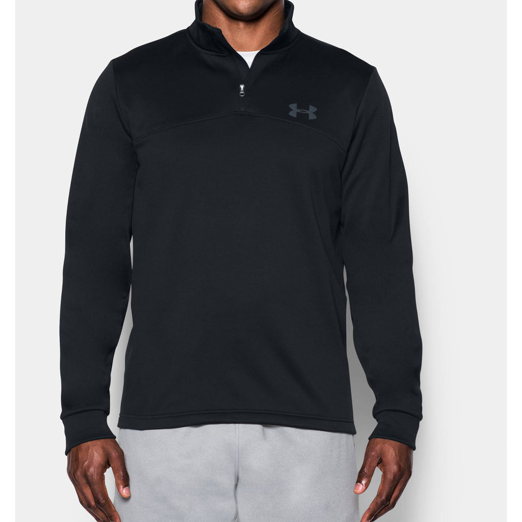 Under Armour Men's Black Armour Fleece 1/4 Zip