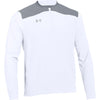 Under Armour Men's White Triumph Cage Jacket Long Sleeve