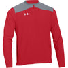 Under Armour Men's Red Triumph Cage Jacket Long Sleeve