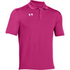 Under Armour Men's Tropic Pink Team Armour Polo