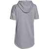 Under Armour Women's True Grey Heather Championship Knit Short Sleeve Hoody