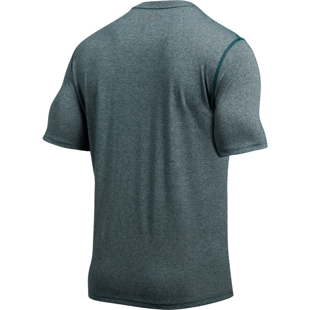 Under Armour Men's Arden Green Threadborne Short Sleeve Shirt