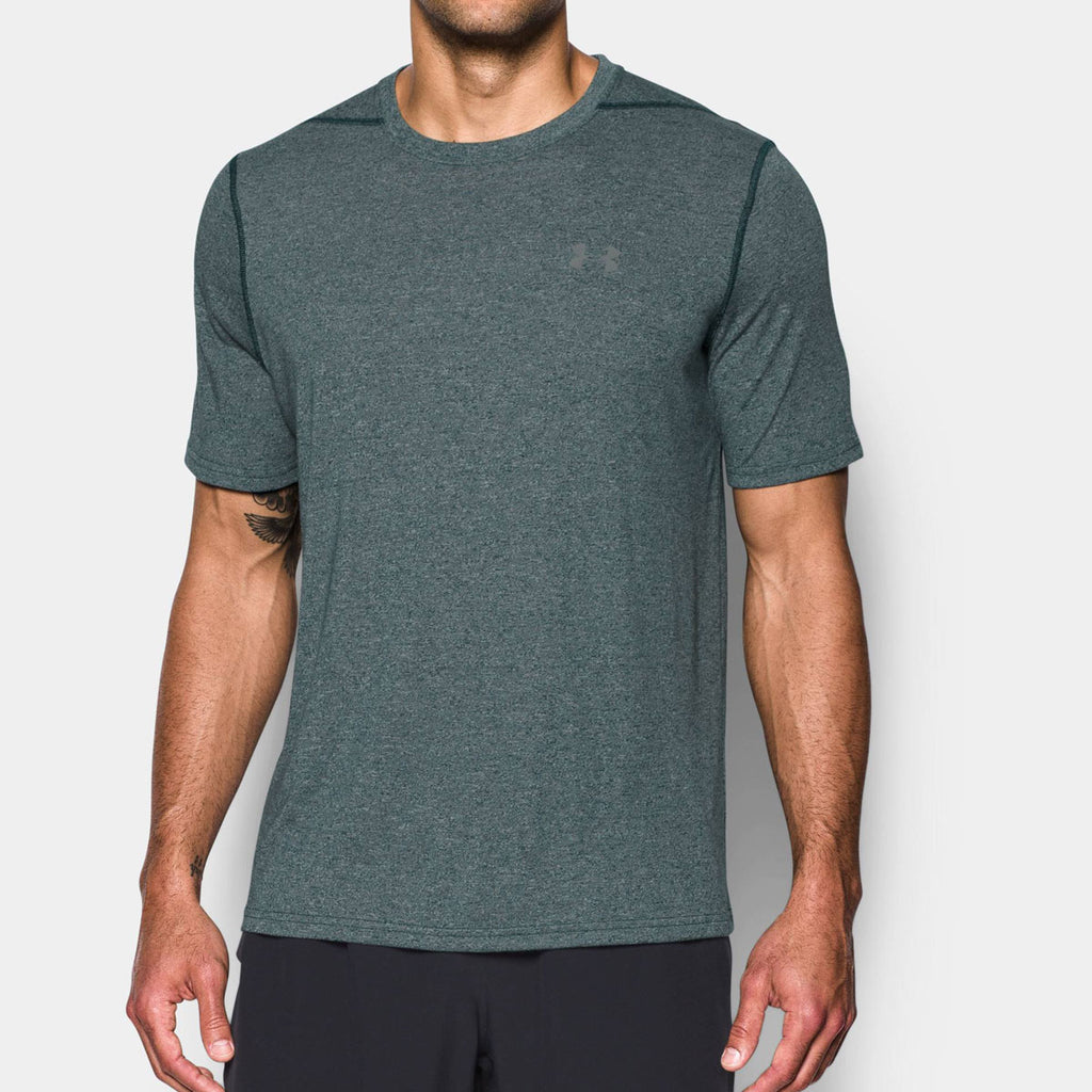 Under Armour Men's Arden Green Threadborne Short Sleeve Shirt