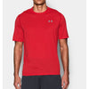 Under Armour Men's Red UA Threadborne Short Sleeve Shirt