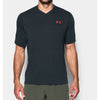 Under Armour Men's Anthracite UA Threadborne V-Neck Short Sleeve