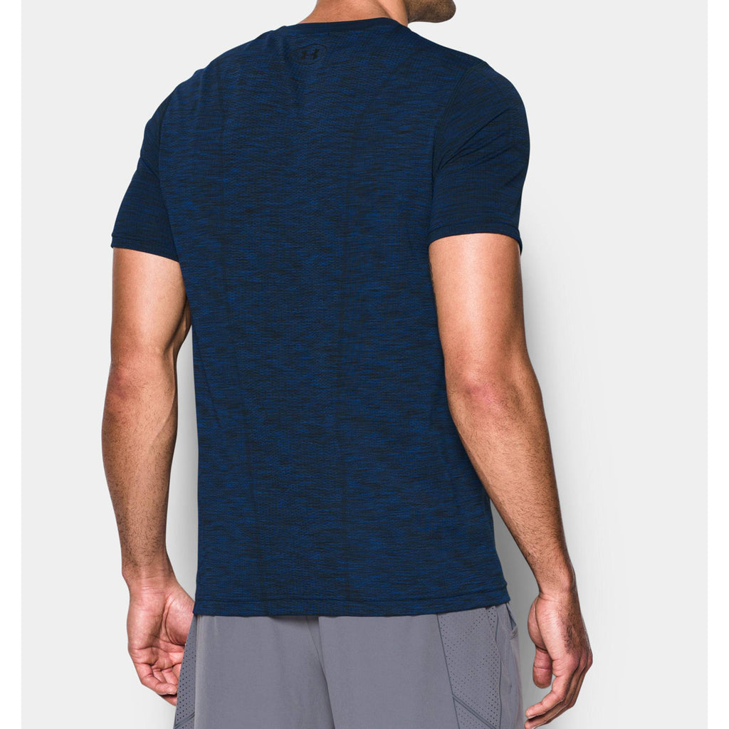 Under Armour Men's Royal UA Threadborne Seamless Short Sleeve