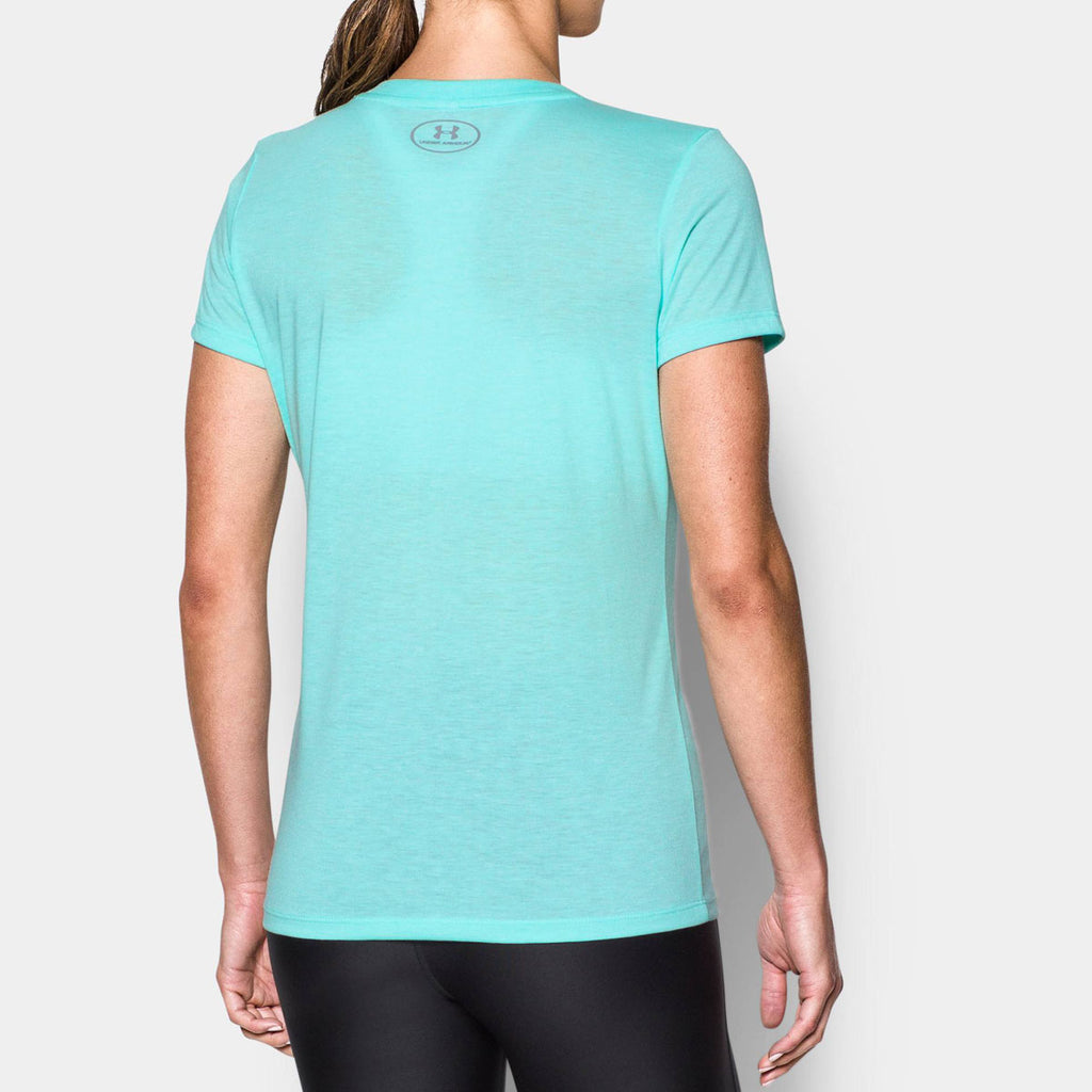 Under Armour Women's Blue Infinity Threadborne Twist T-Shirt