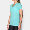 Under Armour Women's Blue Infinity Threadborne Twist T-Shirt