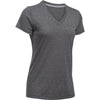 Under Armour Women's Black Threadborne Twist T-Shirt