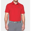 Under Armour Men's Red Playoff Polo Vented