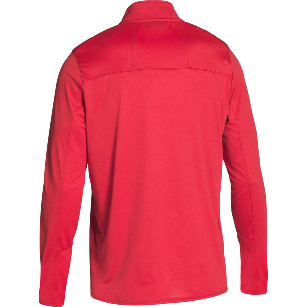 Under Armour Men's Red Locker Quarter Zip