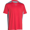 Under Armour Men's Red/Steel Team Raid T-Shirt Short Sleeve