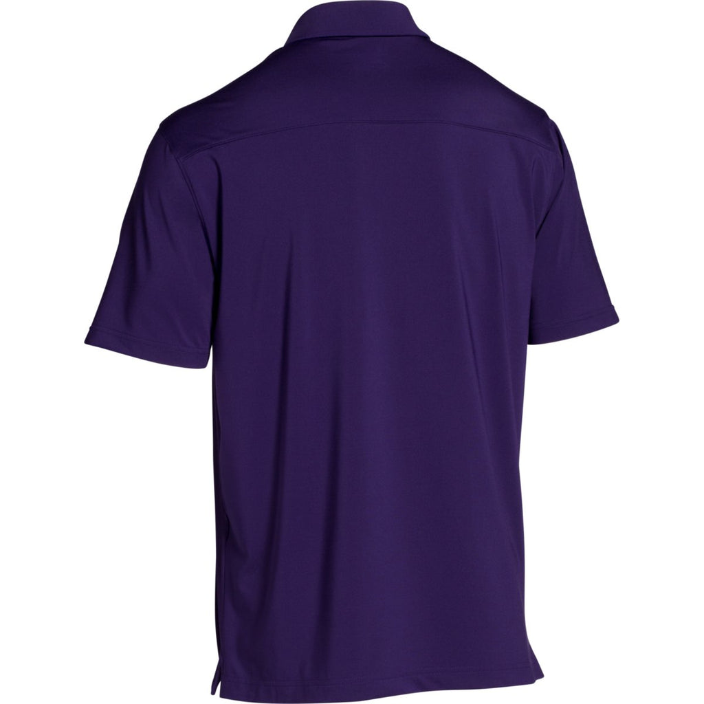 Under Armour Men's Purple Victor Polo