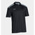 Under Armour Men's Black Armour Colorblock Polo