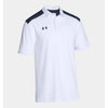 Under Armour Men's White/Navy Armour Colorblock Polo