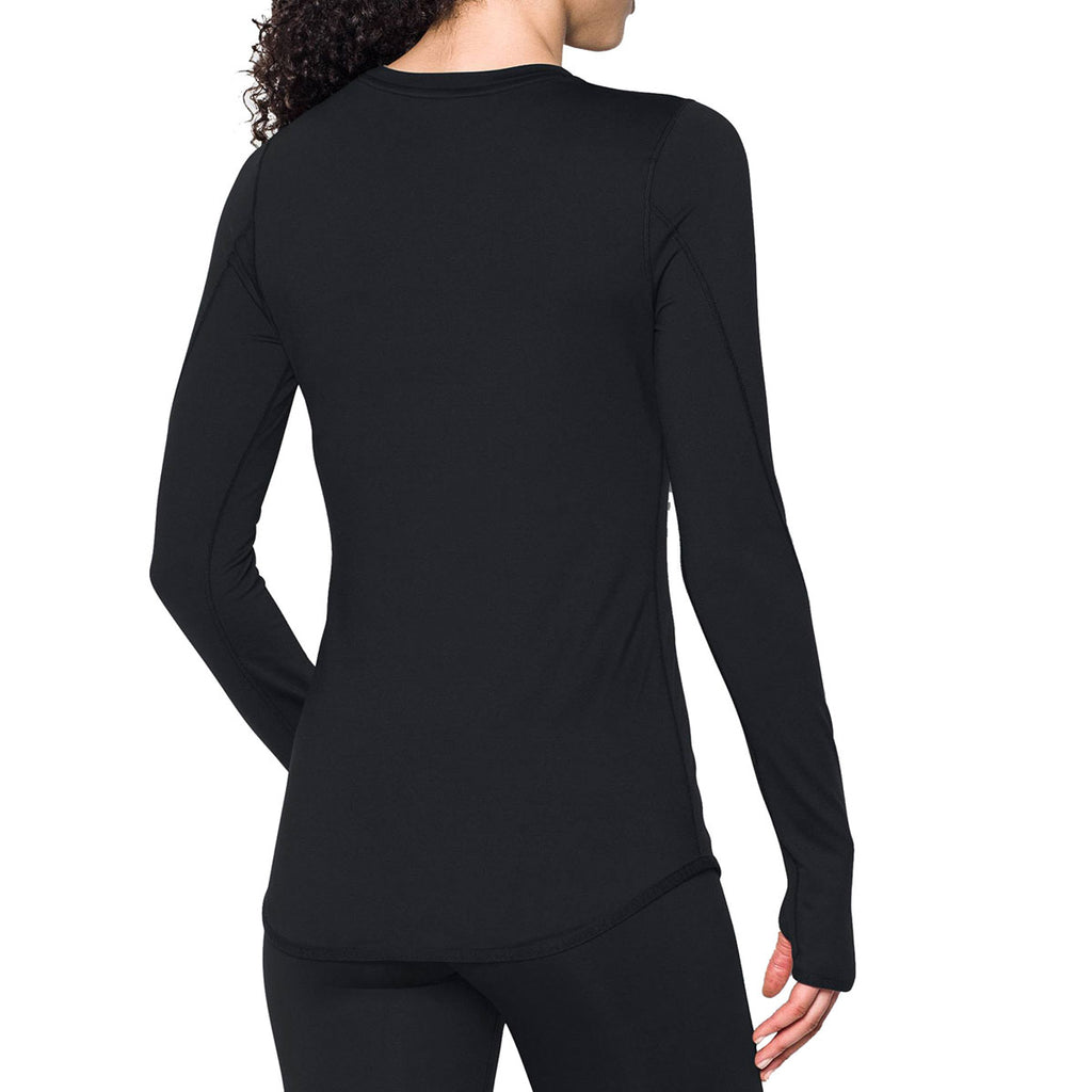 Under Armour Women's Black ColdGear Armour Crew