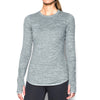 Under Armour Women's True Grey Heather ColdGear Armour Crew