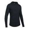 Under Armour Men's Black Baseline Long Sleeve Hooded Tee