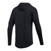 Under Armour Men's Black Baseline Long Sleeve Hooded Tee