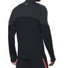 Under Armour Men's Black Threadborne Run 1/4 Zip