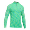 Under Armour Men's Lime Twist Threadborne Seamless 1/4 Zip