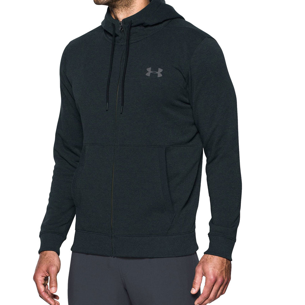 Under Armour Men's Anthracite Threadborne Full Zip Hoodie