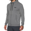 Under Armour Men's True Grey Heather Threadborne Full Zip Hoodie