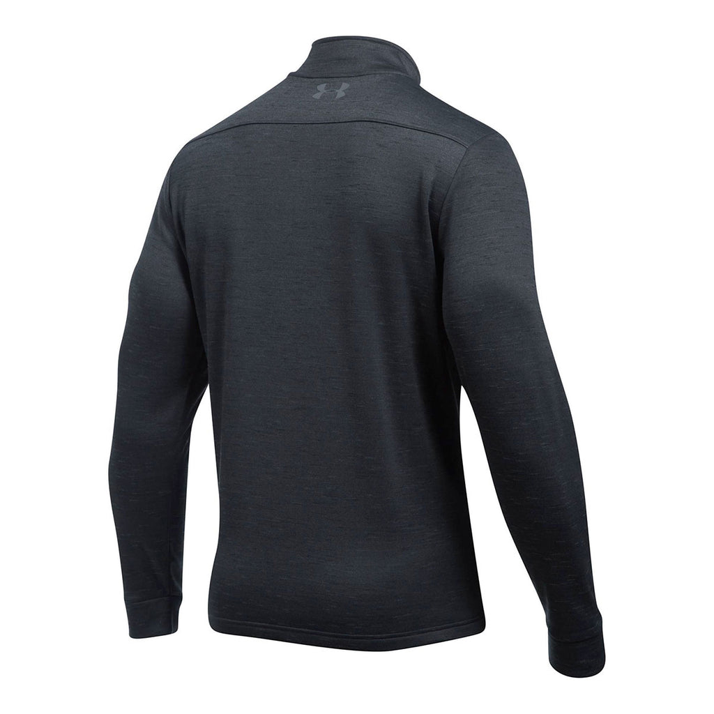 Under Armour Men's Black/Rhino Grey AF 1/4 Zip Slub