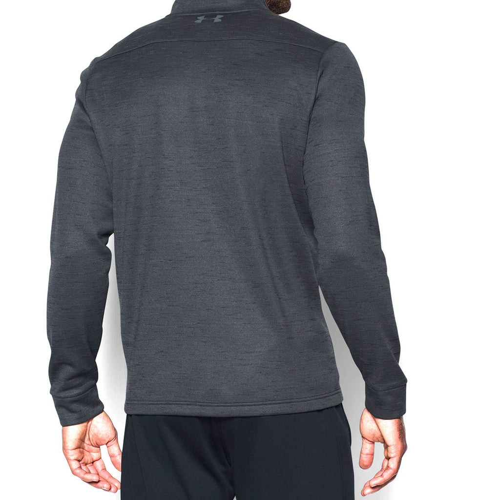 Under Armour Men's Black/Rhino Grey AF 1/4 Zip Slub