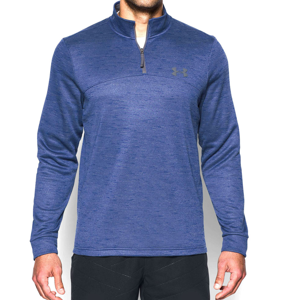 Under Armour Men's Royal/Steel AF 1/4 Zip Slub