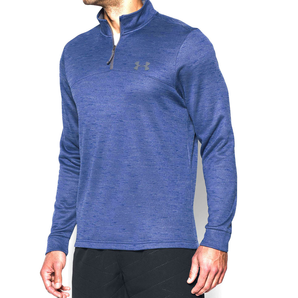 Under Armour Men's Royal/Steel AF 1/4 Zip Slub