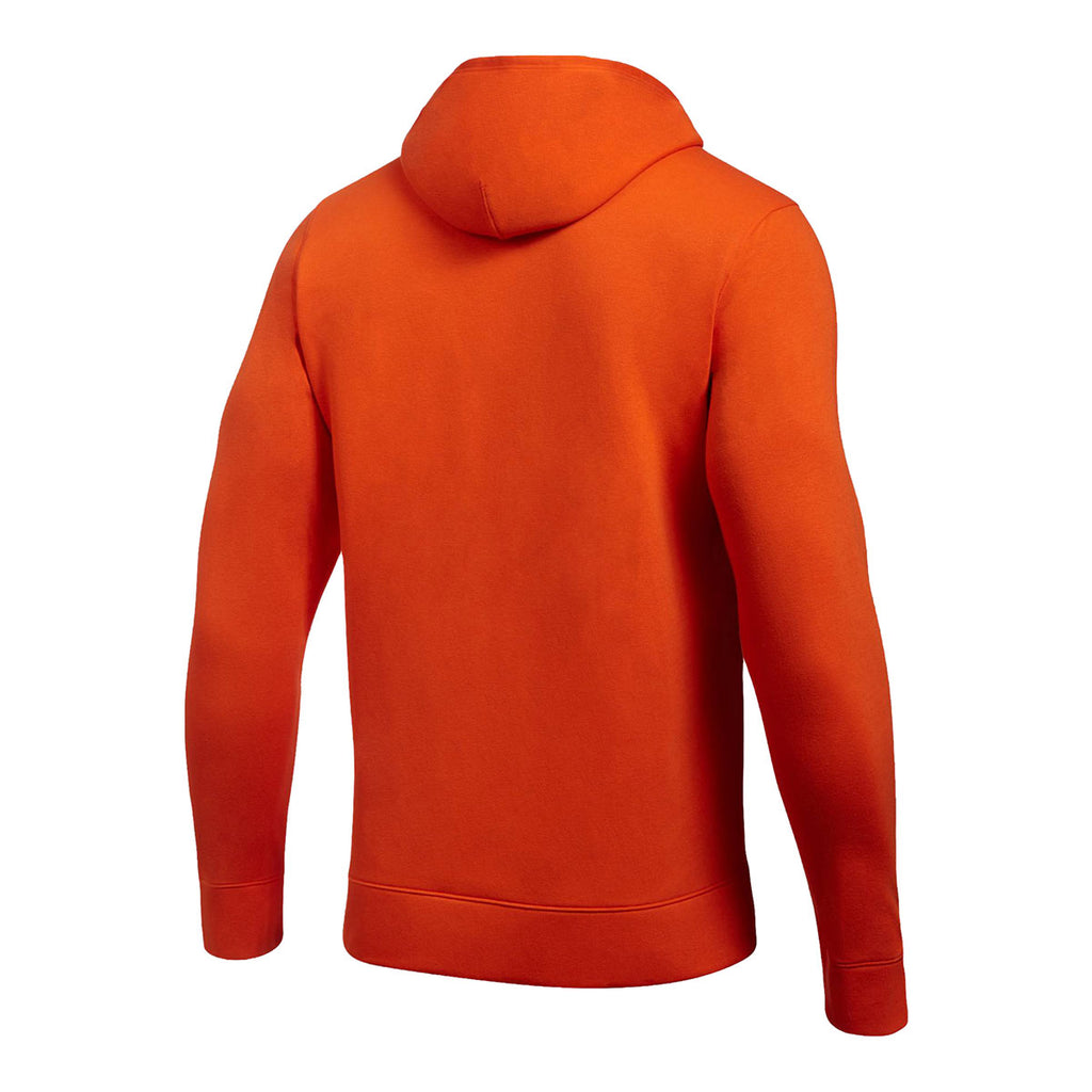 Under Armour Men's Dark Orange Hustle Fleece Hoody