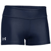 Under Armour Women's Midnight Navy On The Court Shorts 3