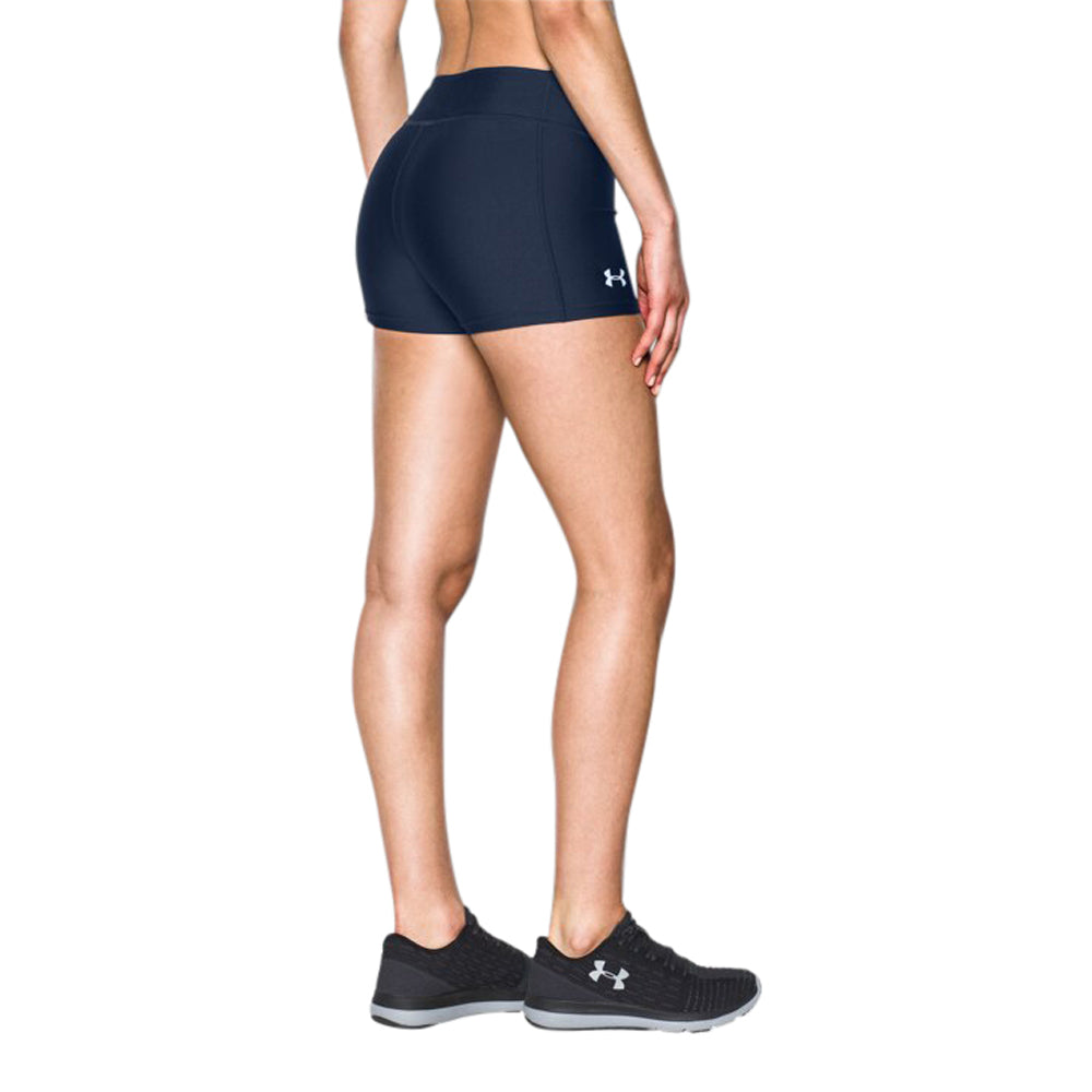 Under Armour Women's Midnight Navy On The Court Shorts 3"