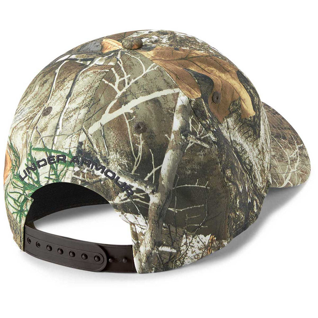 Under Armour Realtree Edge/Maverick Brown Camo Cap 2.0