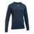 Under Armour Men's Midnight Navy Hustle Fleece Crew Neck Sweatshirt