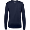 Under Armour Women's Midnight Navy Locker Tee Long Sleeve 2.0