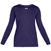 Under Armour Women's Purple Locker Tee Long Sleeve 2.0