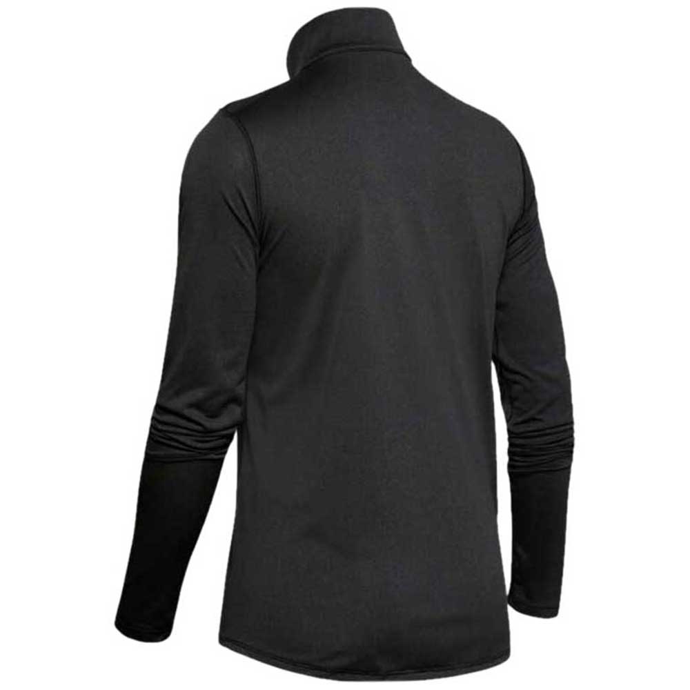 Under Armour Women's Black/Metallic Silver Novelty 1/2 Zip