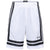 Under Armour Men's White/Black Baseline 10